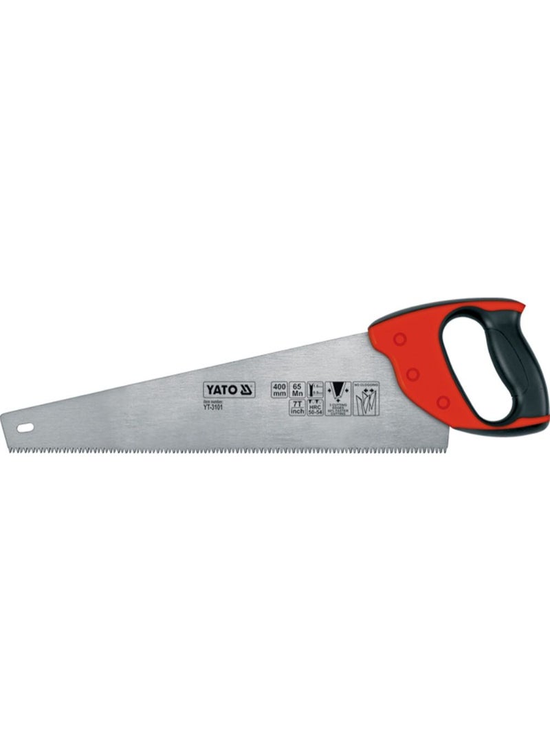 YATO Wood Hand Saw 400mm YT-3101