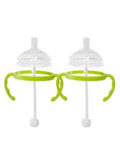 Straw Transition Cup Kit For Comotomo Baby Bottles ; Conversion Kit Fits 5 Ounce And 8 Ounce Bottles ; Soft Silicone Straw Top Bottle Nipple & Weighted Straw To Help Baby Transition ; 2 Pack (Green) - pzsku/Z62EFD9EF8CEDFFB908D4Z/45/_/1688970356/1e07c9c1-f452-419c-9690-ddbed116bdc8