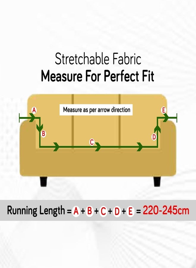 HOKIPO Elastic Stretchable Triple Seater Sofa Cover (AR-4279-E9) - Image 4