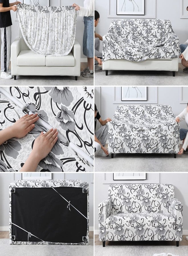 HOKIPO Elastic Stretchable Triple Seater Sofa Cover (AR-4279-E9) - Image 5
