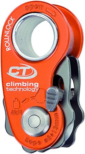 Climbing Technology RollnLock Pulley, Orange, One Size - Image 1