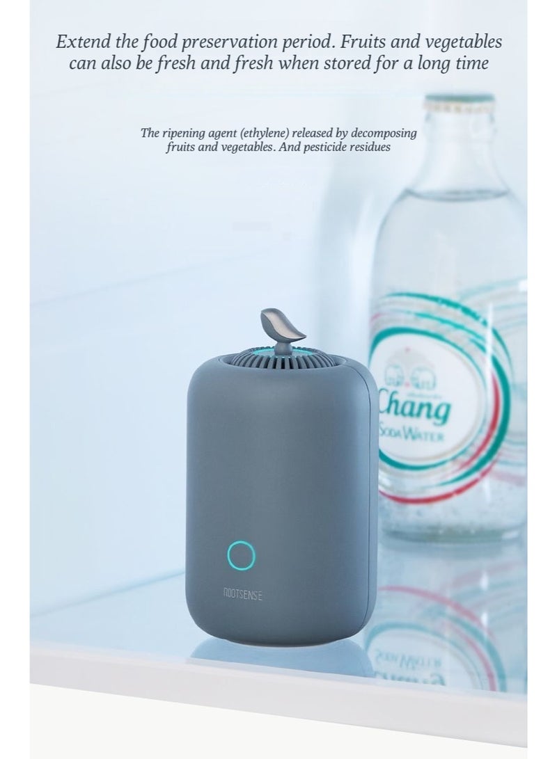 ROOTSENSE refrigerator odor eliminator ozone disinfection for refrigerator sterilization and odor removal for indoor use with long-lasting power and dual odor removal functions for household use. - Image 4