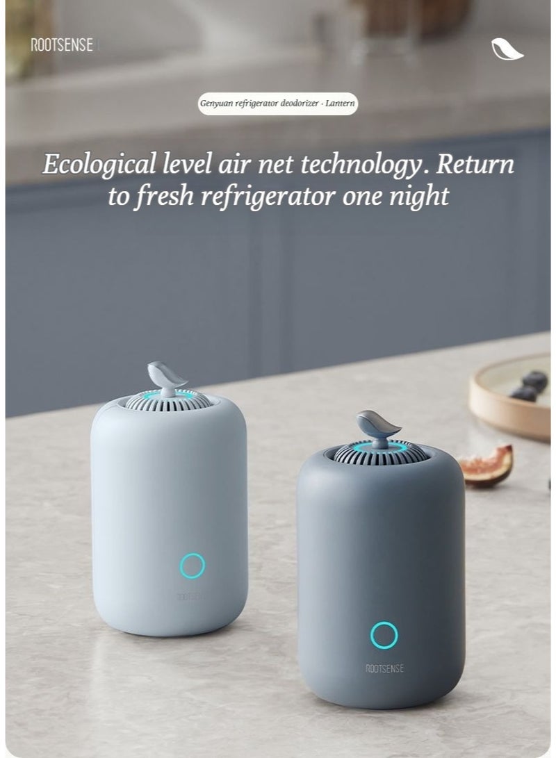 ROOTSENSE refrigerator odor eliminator ozone disinfection for refrigerator sterilization and odor removal for indoor use with long-lasting power and dual odor removal functions for household use. - Image 2