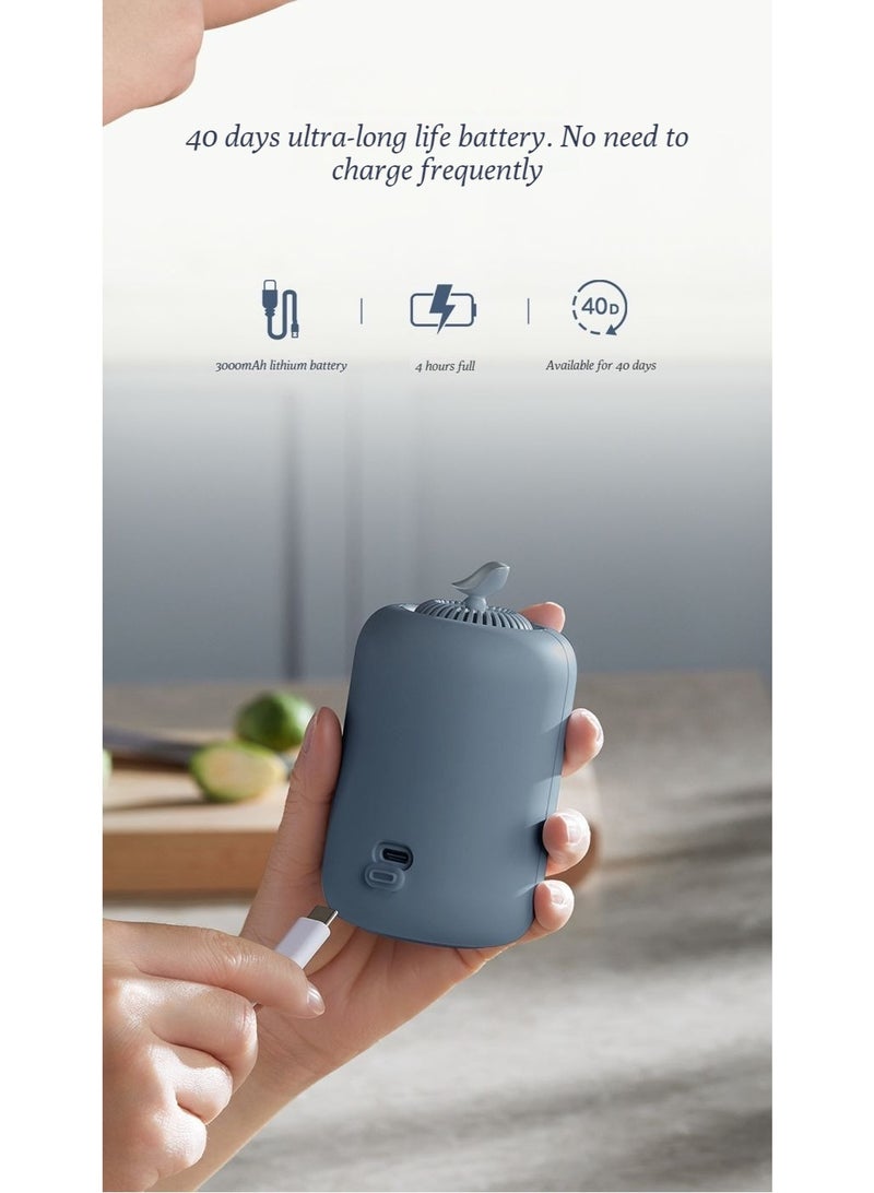 ROOTSENSE refrigerator odor eliminator ozone disinfection for refrigerator sterilization and odor removal for indoor use with long-lasting power and dual odor removal functions for household use. - Image 5