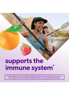 Vitafusion Power Zinc Gummy Vitamins, Strawberry Tangerine Flavored Immune Support (1), 90 Count  - Image 3