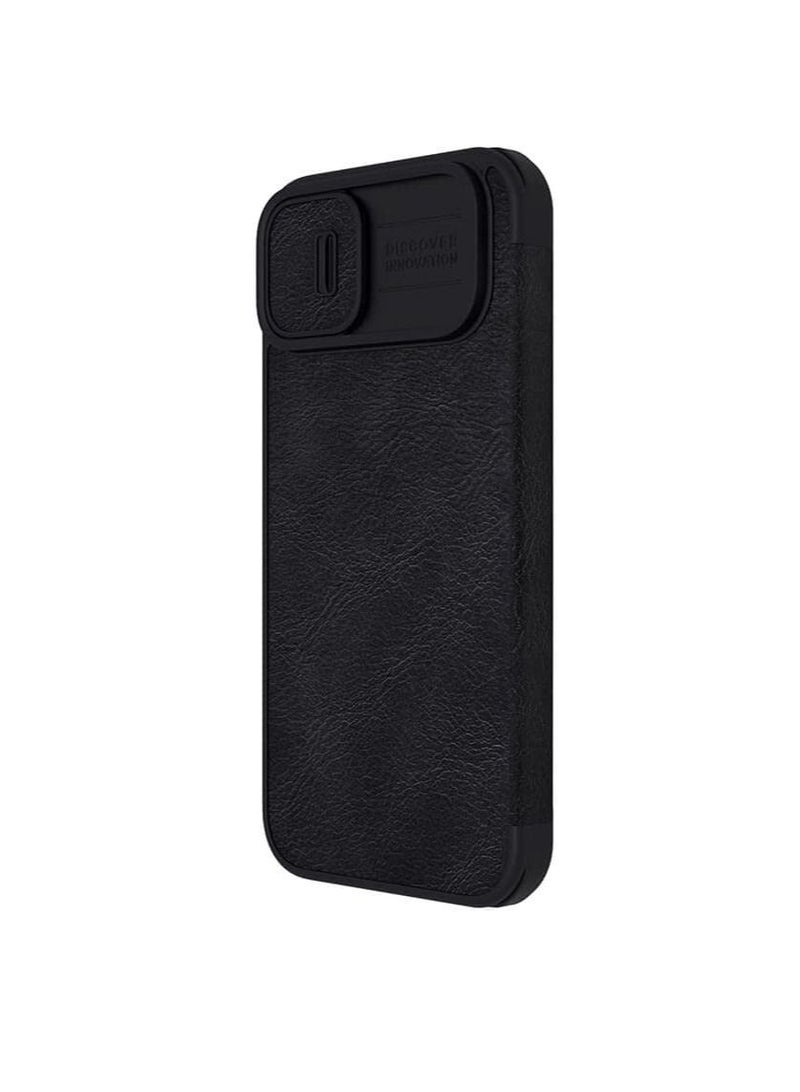 Nillkin Nillkin Qin Pro Leather Case Apple iPhone14 Max 6.7 2022-Black  - Image 3
