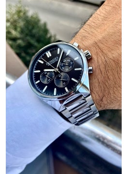Homies Men's Silver Color Functions Active Wristwatch + Bracelet Gift  - Image 3