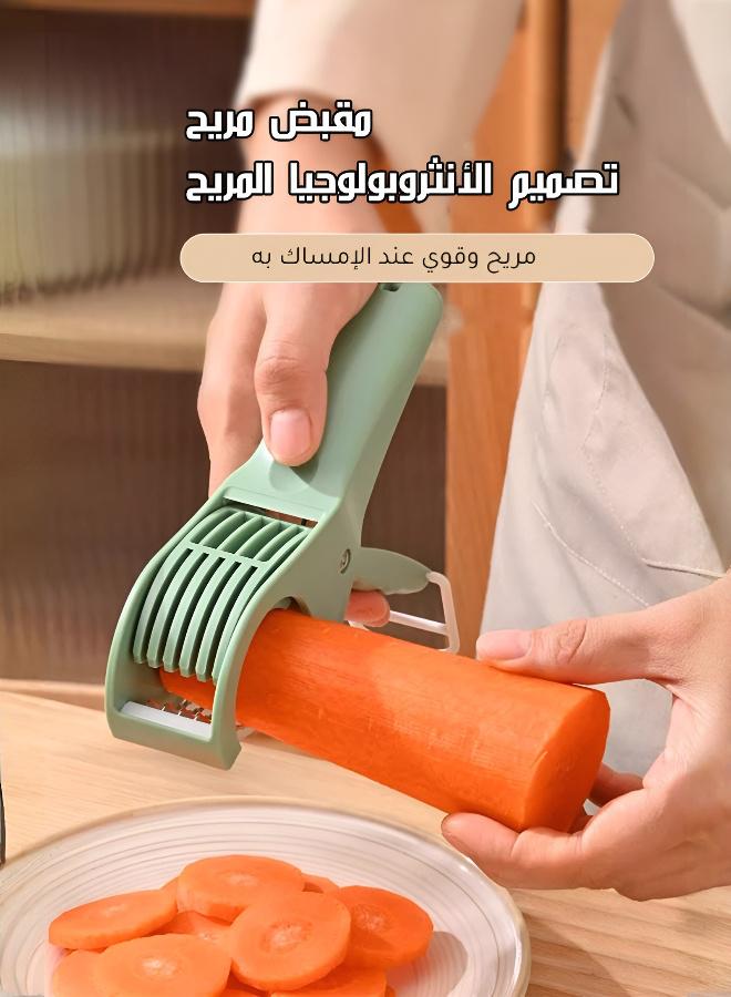 Effortless One-Second Vegetable Chopping | Portable Manual Kitchen Tool - Image 2