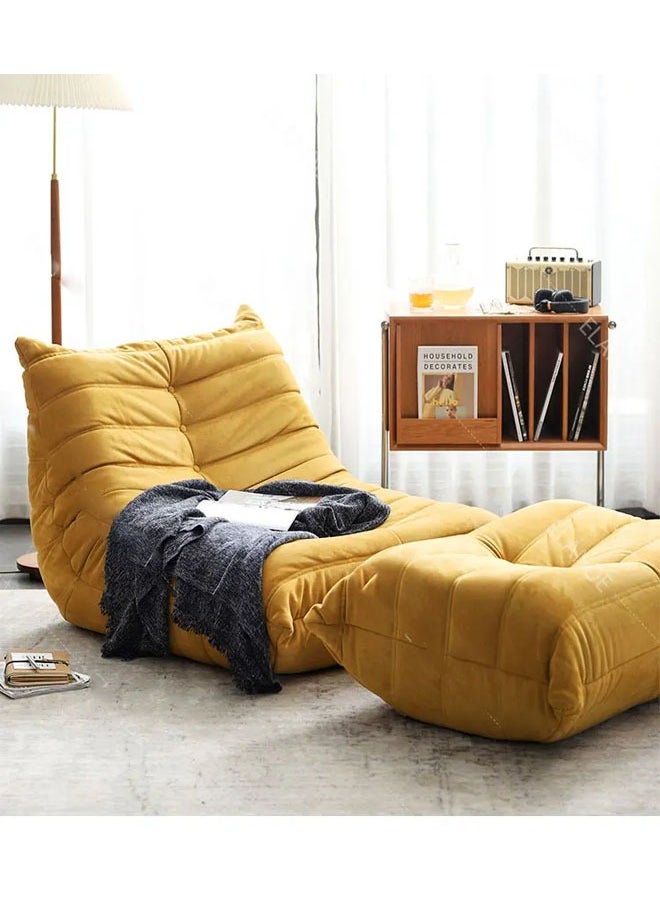 keke Modern Multifunctional Caterpillar Lazy Sofa for Luxe Bedrooms  - Image 1