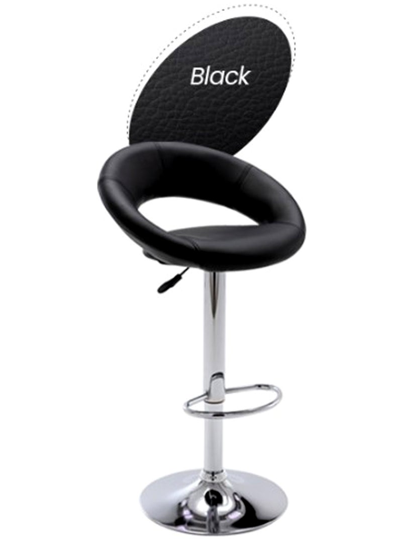 SET OF 2 Bar Stools Modern Counter Height Barstools Adjustable