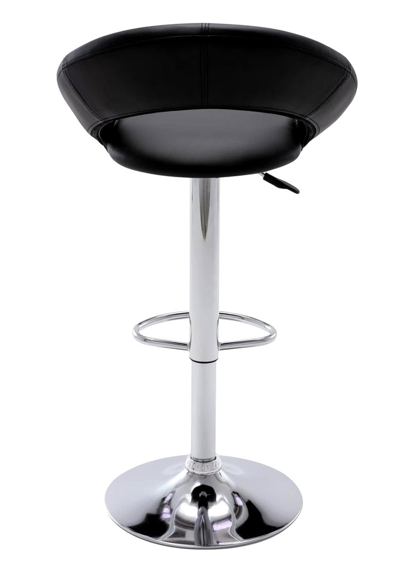 SET OF 2 Bar Stools Modern Counter Height Barstools Adjustable