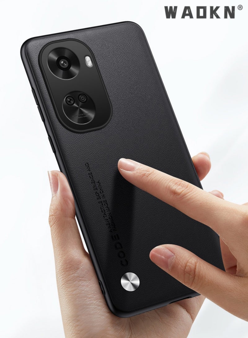 دبليو أيه أو كي أن كيس هاتف هواوي نوفا 10 SE 6.67 بوصة، مقاوم للخدش، غطاء عازل TPU رقيق جداً يمتص الصدمات مع حماية مرنة، هواوي نوفا 10 SE. كيس هاتف مرن رقيق مقاوم للخدش (أسود). - Image 1