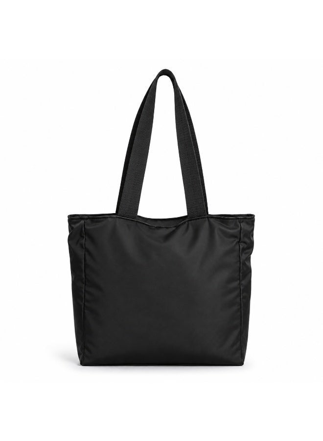 Women’s Tote Bag with Top Zipper, Multiple Front Pockets, Detachable Mini Purse and Wide Shoulder Straps - Image 3