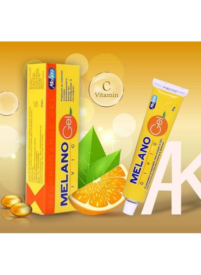MELANO Civic Orange Gel 30 gm  - Image 1