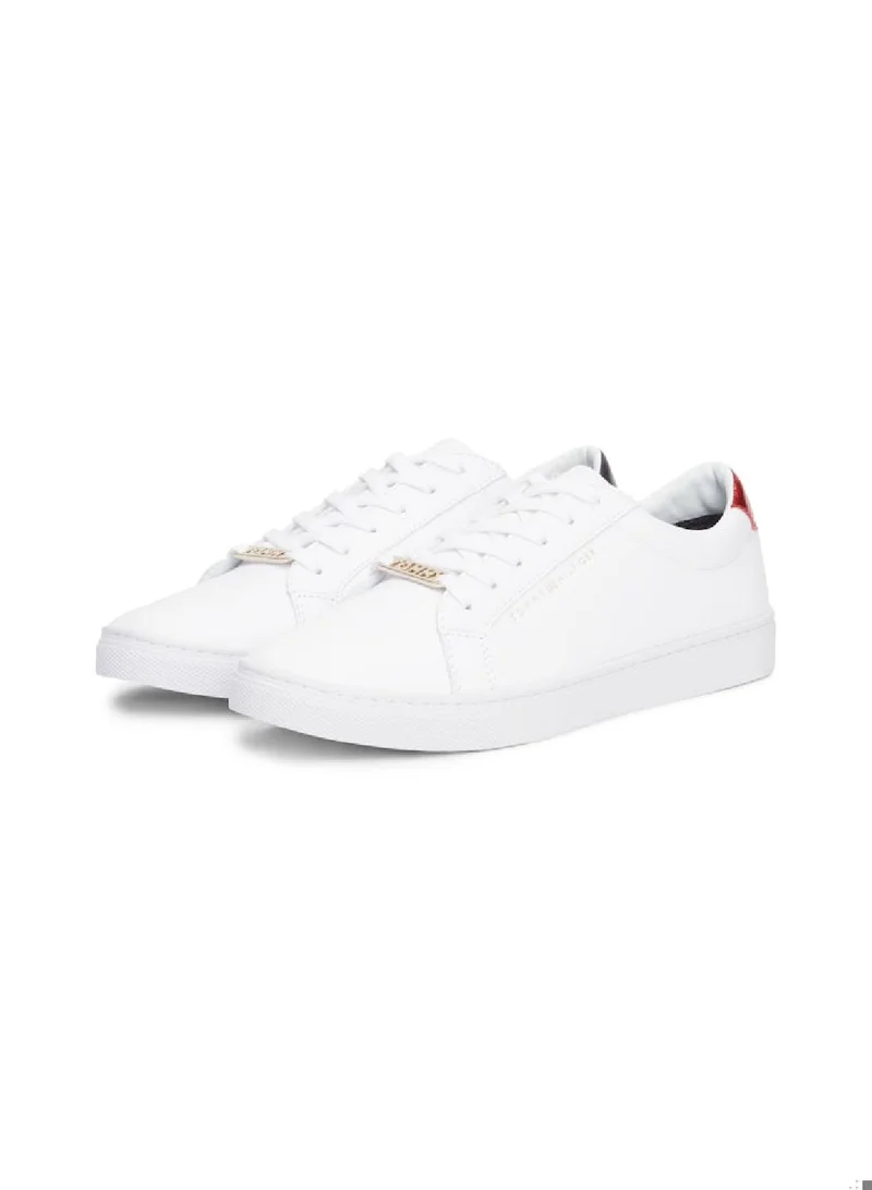 TOMMY HILFIGER Metallic Back Lace-Up Sneakers