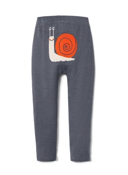 Tchibo Toddlers Boy Embroidered Pull On Pants, Slate Grey  - Image 3