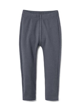Tchibo Toddlers Boy Embroidered Pull On Pants, Slate Grey  - Image 2