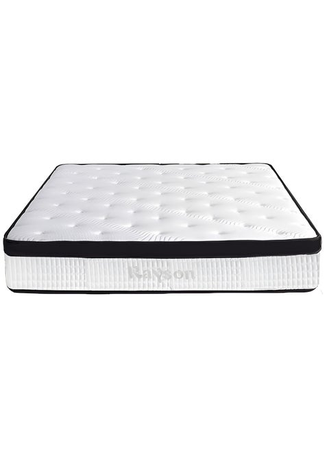 Rayson Silver Mattress - Bonnell Spring Hybrid Mattress | US-Certified | Gel Memory Foam | Orthopedic Mattress | Anti-Bacterial | King and Queen Size