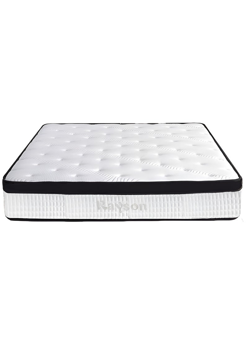 Generic - Rayson Silver Mattress - Bonnell Spring Hybrid Mattress | US-Certified | Gel Memory Foam | Orthopedic Mattress | Anti-Bacterial | King and Queen Size - Image 1