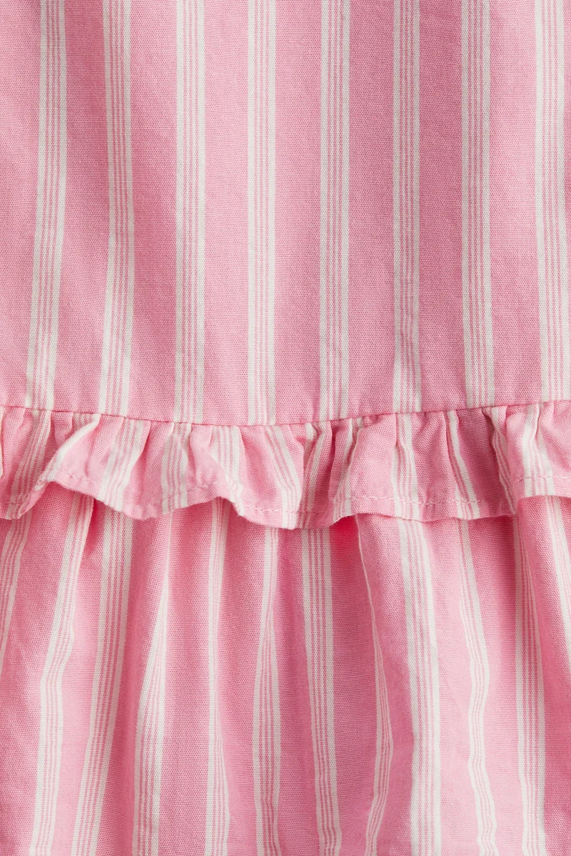 H&M Cotton peplum top