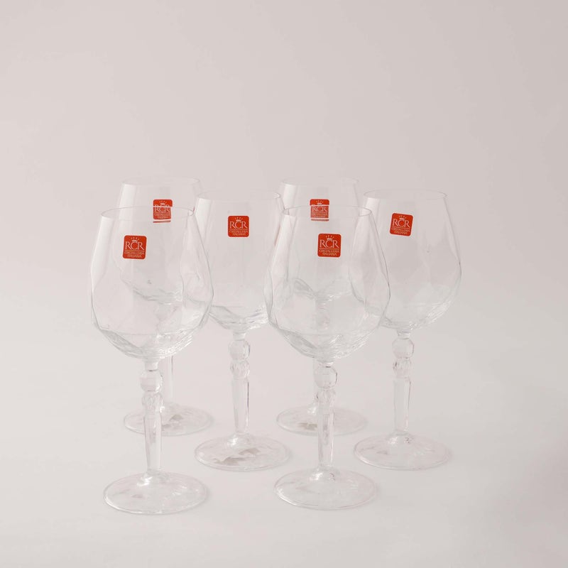 RCR 6 pc crystal goblets set - 530 ml Alkemist collection - Image 3