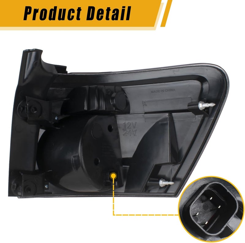 Boine Right Passenger Side LED Tail Light for GMC Acadia (2007-2012) - Bulb Included - Image 3