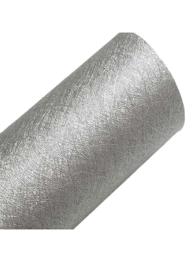 Anna Waterproof Moisture-Proof Self-Adhesive Linen Fabric Wallpaper for Home and Hotel Bathrooms - Image 1