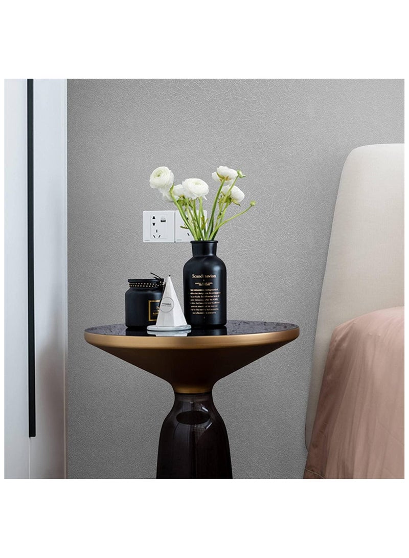 Anna Waterproof Moisture-Proof Self-Adhesive Linen Fabric Wallpaper for Home and Hotel Bathrooms - Image 5