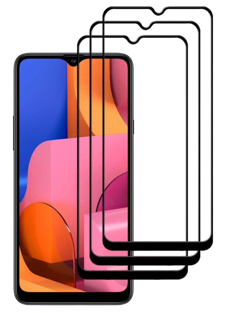 ACLIX 3 Pieces Antistatic ESD Dustproof Premium Quality High Definition Tempered Glass Screen Protector Designed For Samsung Galaxy A20s - Image 1