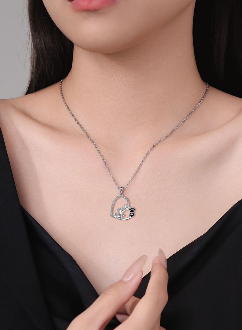 Elegant Loving Heart Necklace Vintage Women's Necklaces - Image 3