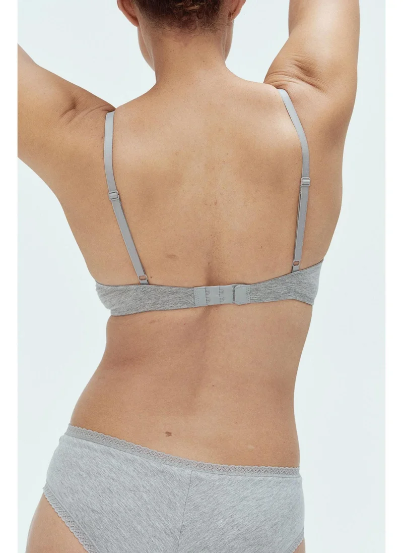 اتش اند ام 2-pack padded cotton T-shirt bras