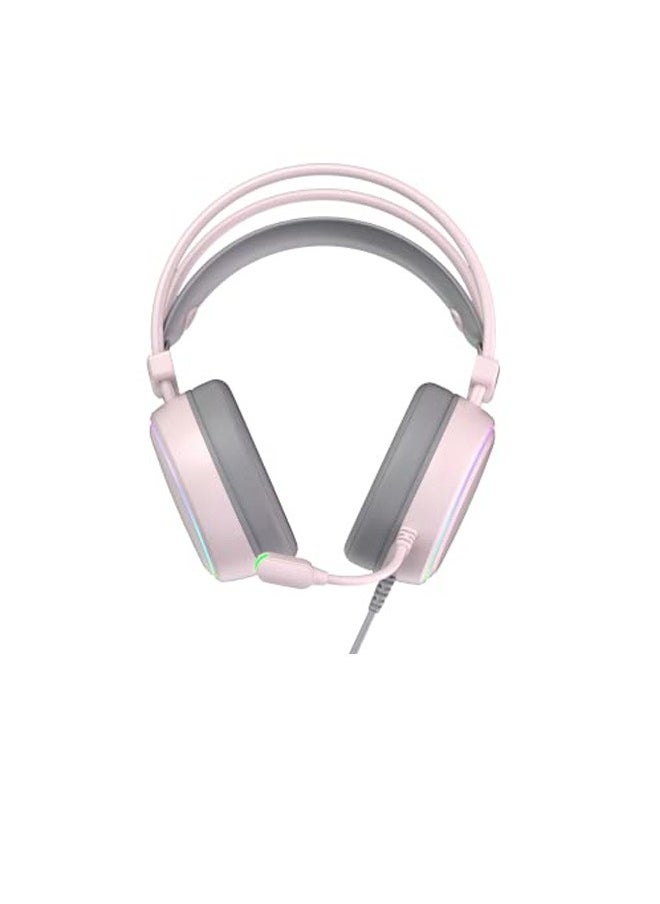 Rock Pow Stereo Gaming Headset for PS4 PC Xbox One PS5 Controller, Over Ear Headphones with Mic, RGB LED Light, Bass Surround, Soft Memory Earmuffs for Laptop Mac Nintendo NES Games  - Image 5