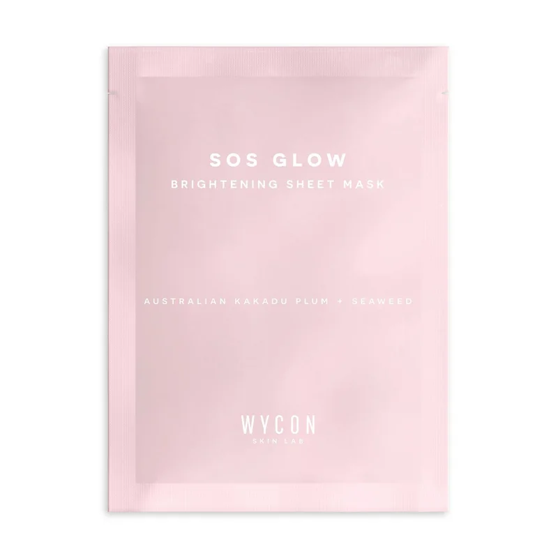 Wycon SOS GLOW - BRIGHTENING SHEET MASK