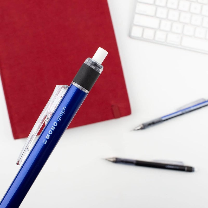 Tombow Tombow 53113 MONO Graph Mechanical Pencil Blue 1Pack - Image 4
