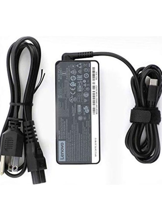 Lenovo ThinkPad Laptop Charger 65W USB Type-C AC Power Adapter for X1 Carbon 2017 2018,T580 E580 X280 E485 A485 T480S,Yoga 920 720 730 L380,New S1 S2 2018, L480 L580,ADLX65YDC2A Black - Image 5