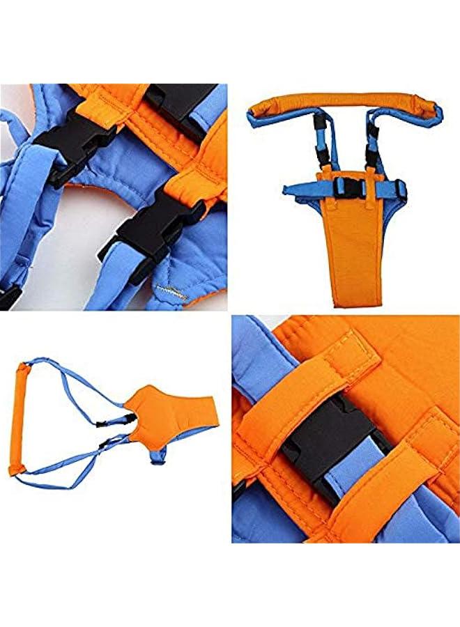 Adjustable Baby Walker Harness with Safety Leashes for Infant Learning Walk - Kids Moonwalk Helper - Image 3