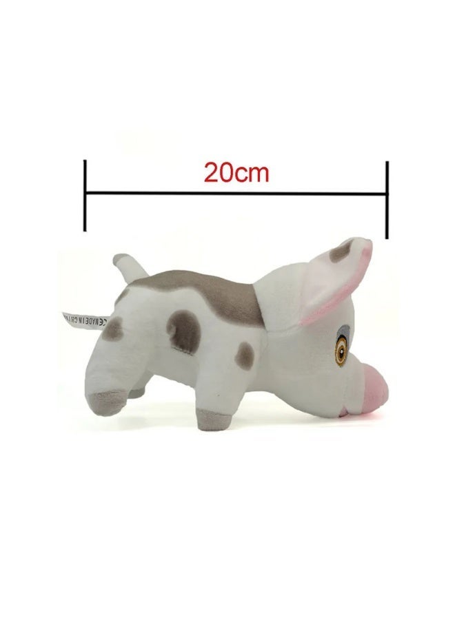 Girls Moana Princess Dress For Kids Carnival Cosplay Costume Children Birthday Party Wig Necklace Pig Clothes Set Vaiana - Image 4