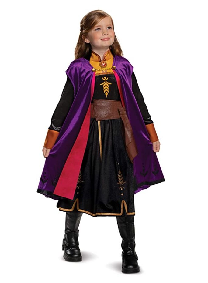 Disguise Child Anna Frozen II Deluxe Costume - Image 1