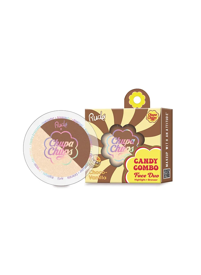 Rude Chupa Chups Candy Combo Face Duo - Choco Vanilla