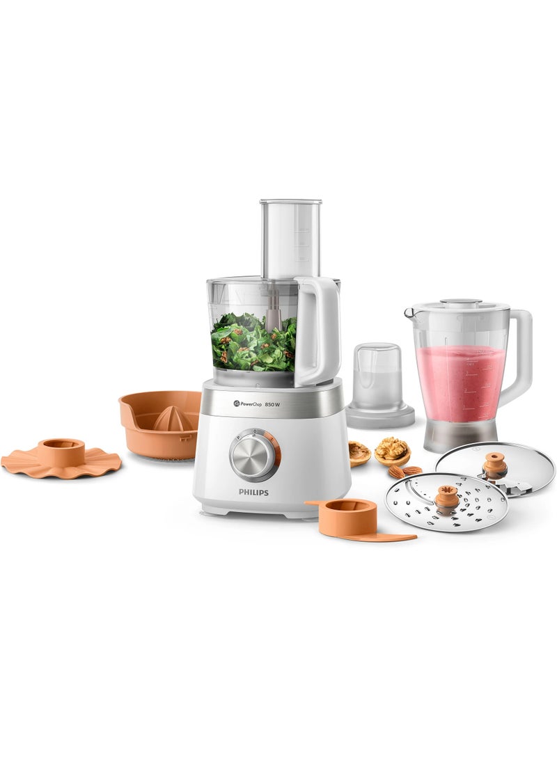 Philips Viva Collection 31 Functions, Food Processor 2.1 L 850 W HR7530/01 White 2.1 L 850 W HR7530/01 white - Image 5