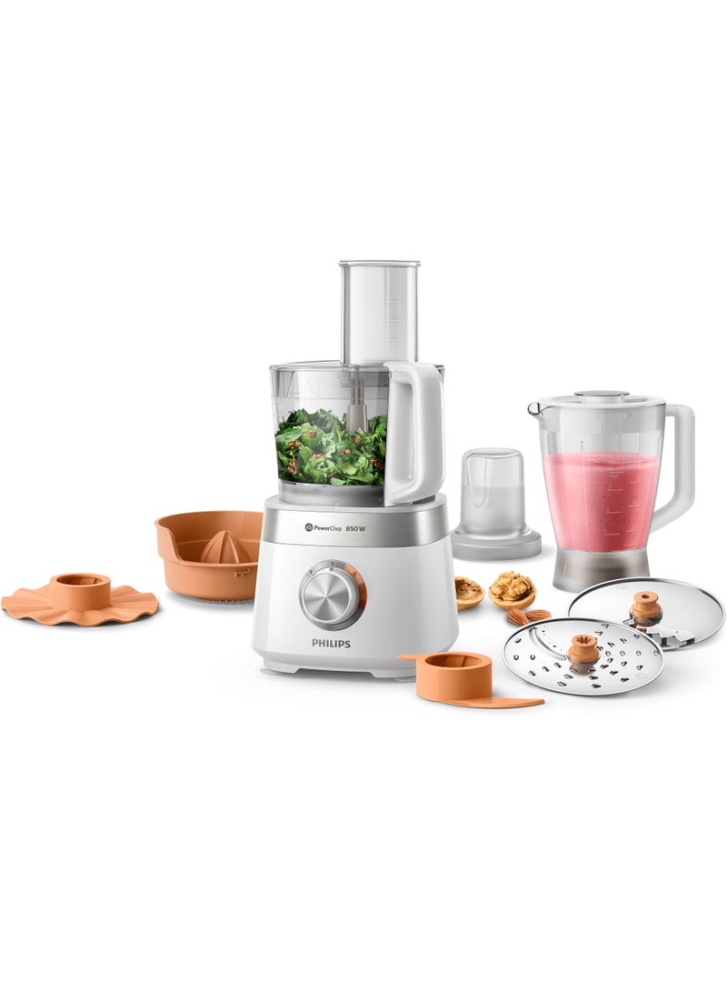 Philips Viva Collection 31 Functions, Food Processor 2.1 L 850 W HR7530/01 White 2.1 L 850 W HR7530/01 white - Image 3