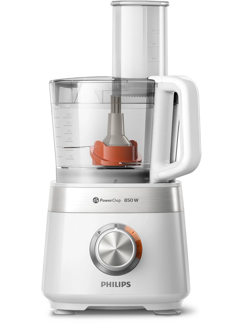 Philips Viva Collection 31 Functions, Food Processor 2.1 L 850 W HR7530/01 White 2.1 L 850 W HR7530/01 white - Image 2