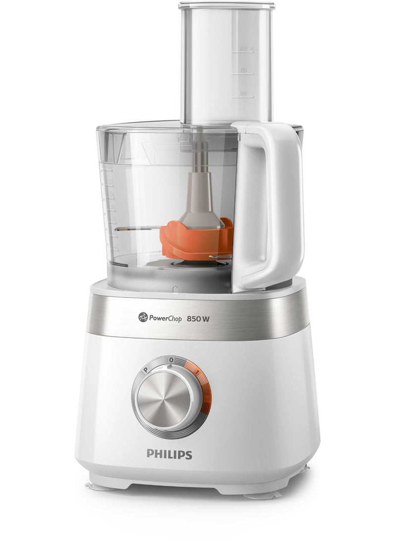 Philips Viva Collection 31 Functions, Food Processor 2.1 L 850 W HR7530/01 White 2.1 L 850 W HR7530/01 white - Image 1