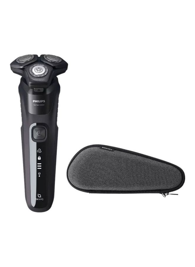 Philips Shaver series 5000 Wet and Dry Electric Shaver S5588/30 Deep Black - Image 2