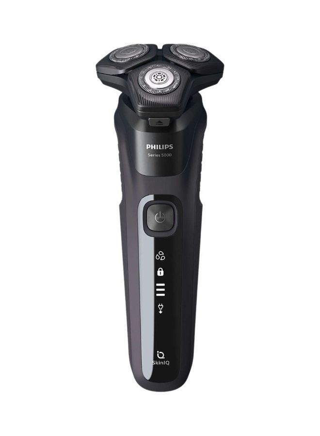 Philips Shaver series 5000 Wet and Dry Electric Shaver S5588/30 Deep Black - Image 1