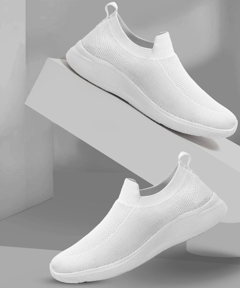 Face أحذية أيرفلو للرجال باللون الأبيض - Image 5