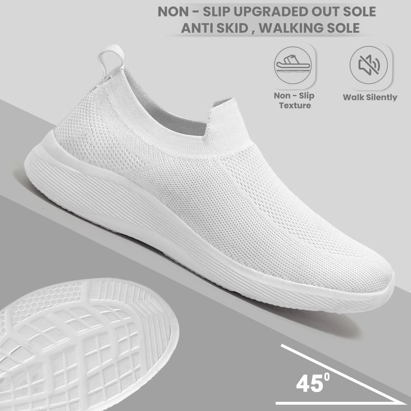 Face أحذية أيرفلو للرجال باللون الأبيض - Image 3