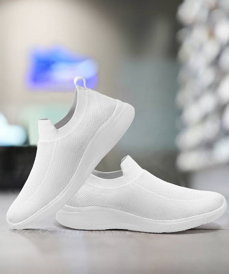 Face أحذية أيرفلو للرجال باللون الأبيض - Image 1