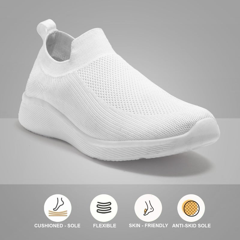 Face أحذية أيرفلو للرجال باللون الأبيض - Image 2