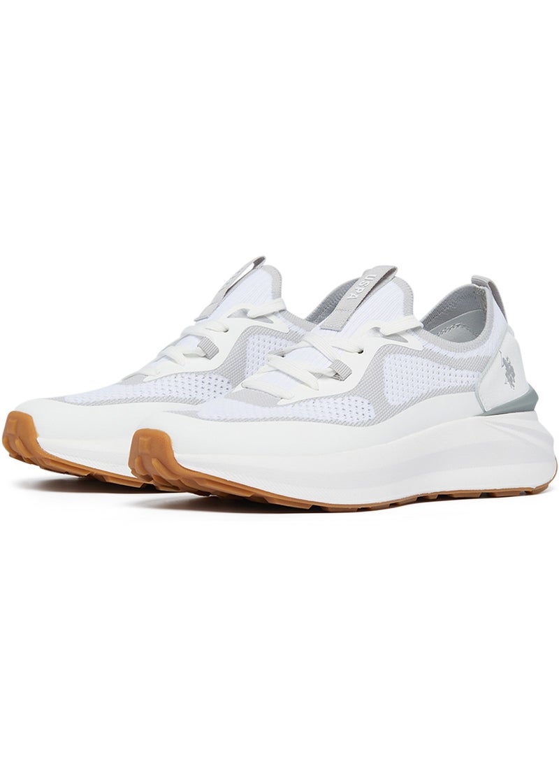 U.S. Polo Assn. - Women's White Low-Top Ultra-Light Shoe – Your All-Day Friend Who Really Cares for Your Feet, from Morning Jogs to Late-Night Strolls! - Image 1